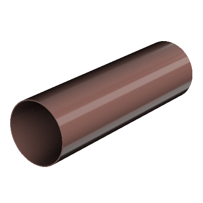 ТН ОПТИМА 120/80 мм, труба, коричневый (1.5 м), шт. - 1